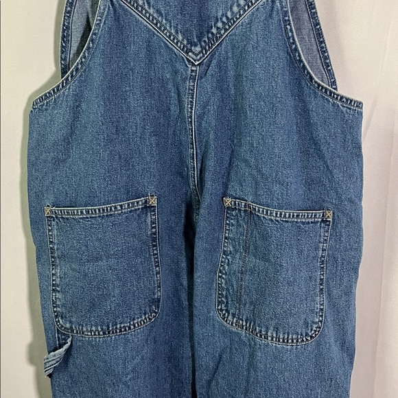 Vintage Y2K Gap Denim Carpenter Overalls - Flaw - Picture 10 of 14